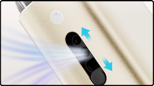 Un design fin, des airflows réglables